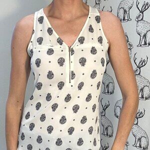 Women’s Express Printed Blouse Tank Top SzS